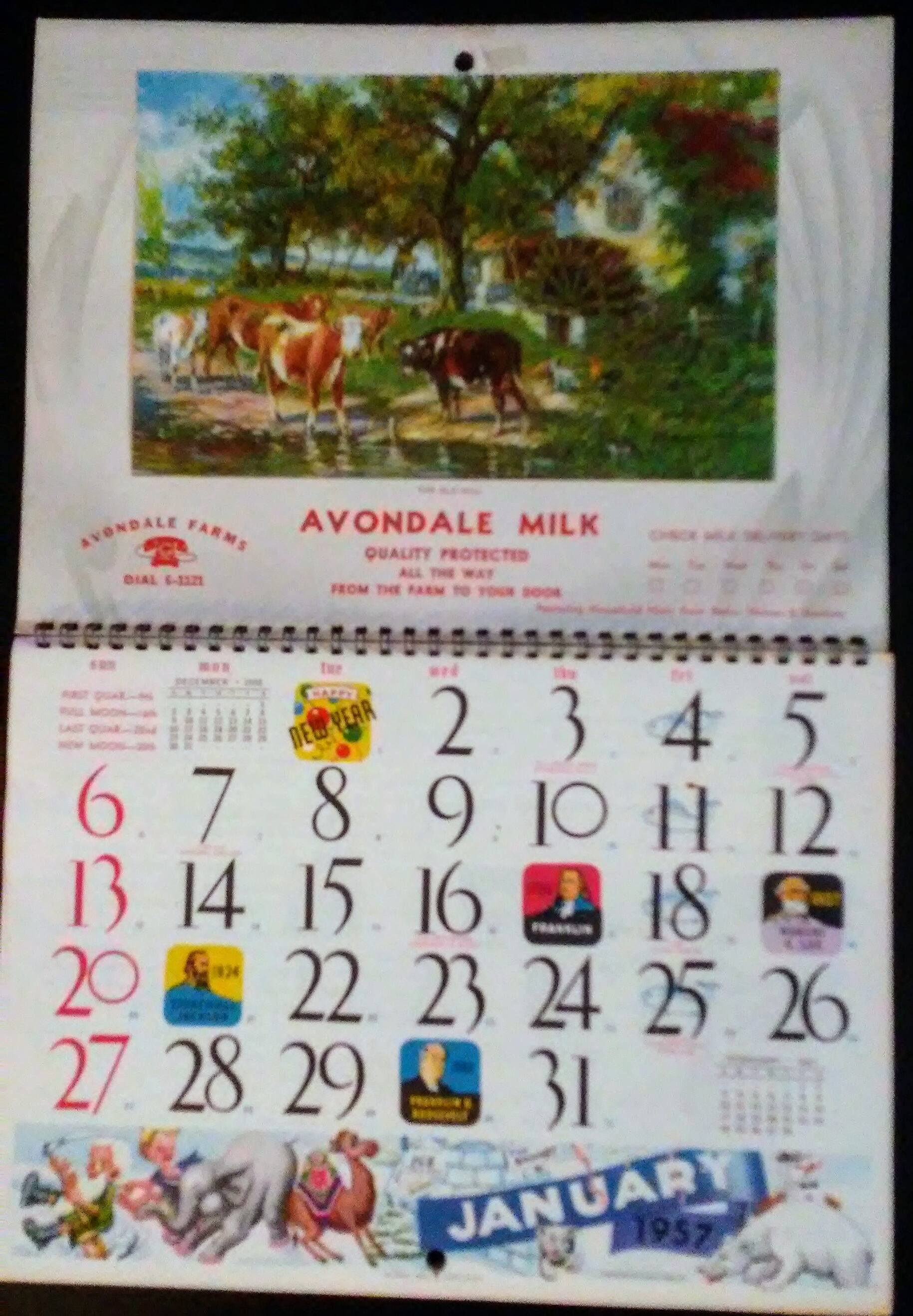 1957 Calendar