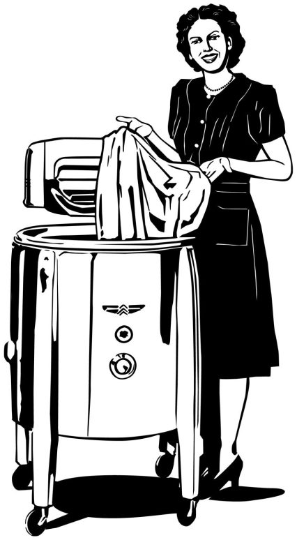 Mom's Washer in the 1950's
