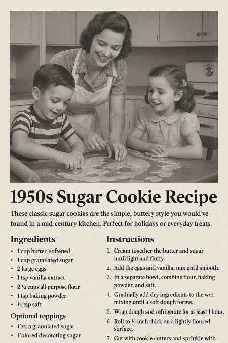 1950's cookies