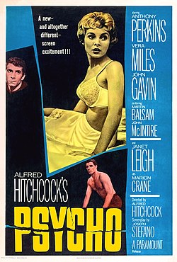 Psycho horror film of the 1960''s